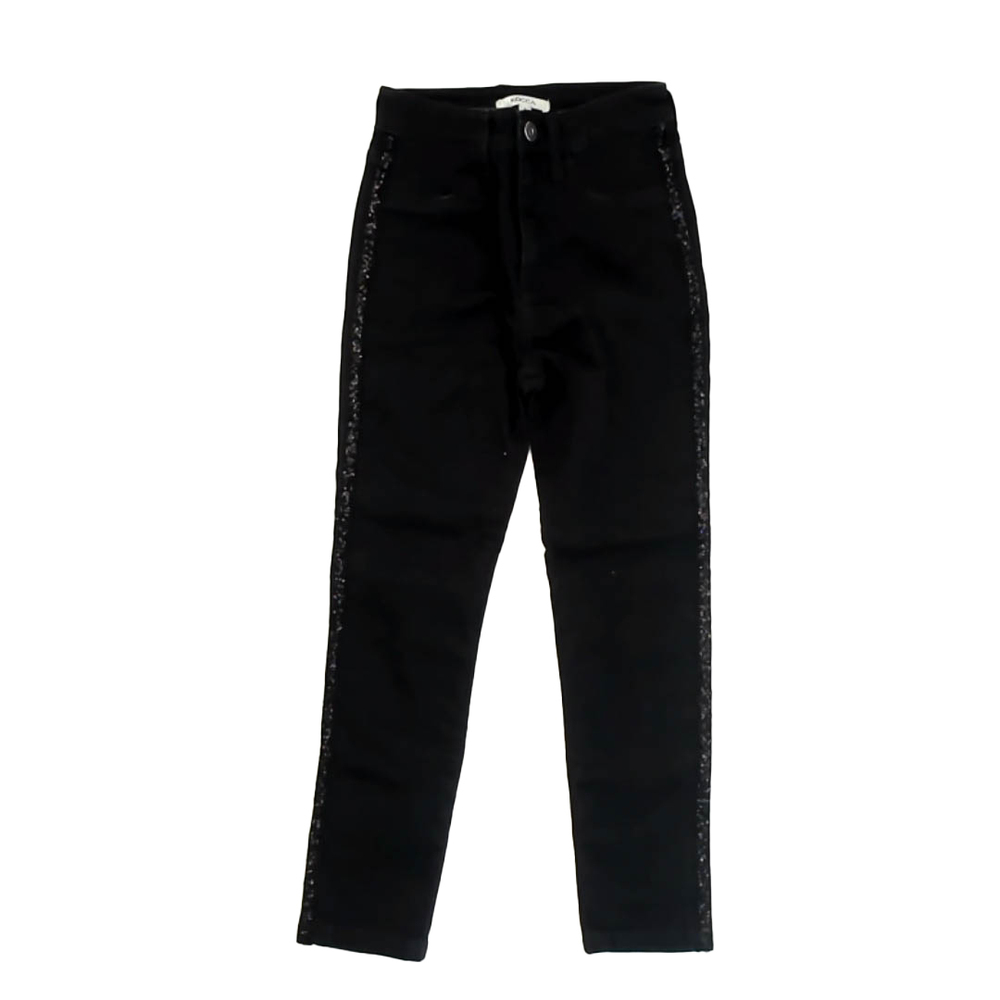 Kocca Girls Black Sequins Jeggings size: 8 Years